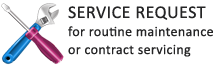 Service Request from routine maintenance or contract servicing
